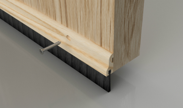 Wood Door Brush Seal 838mm